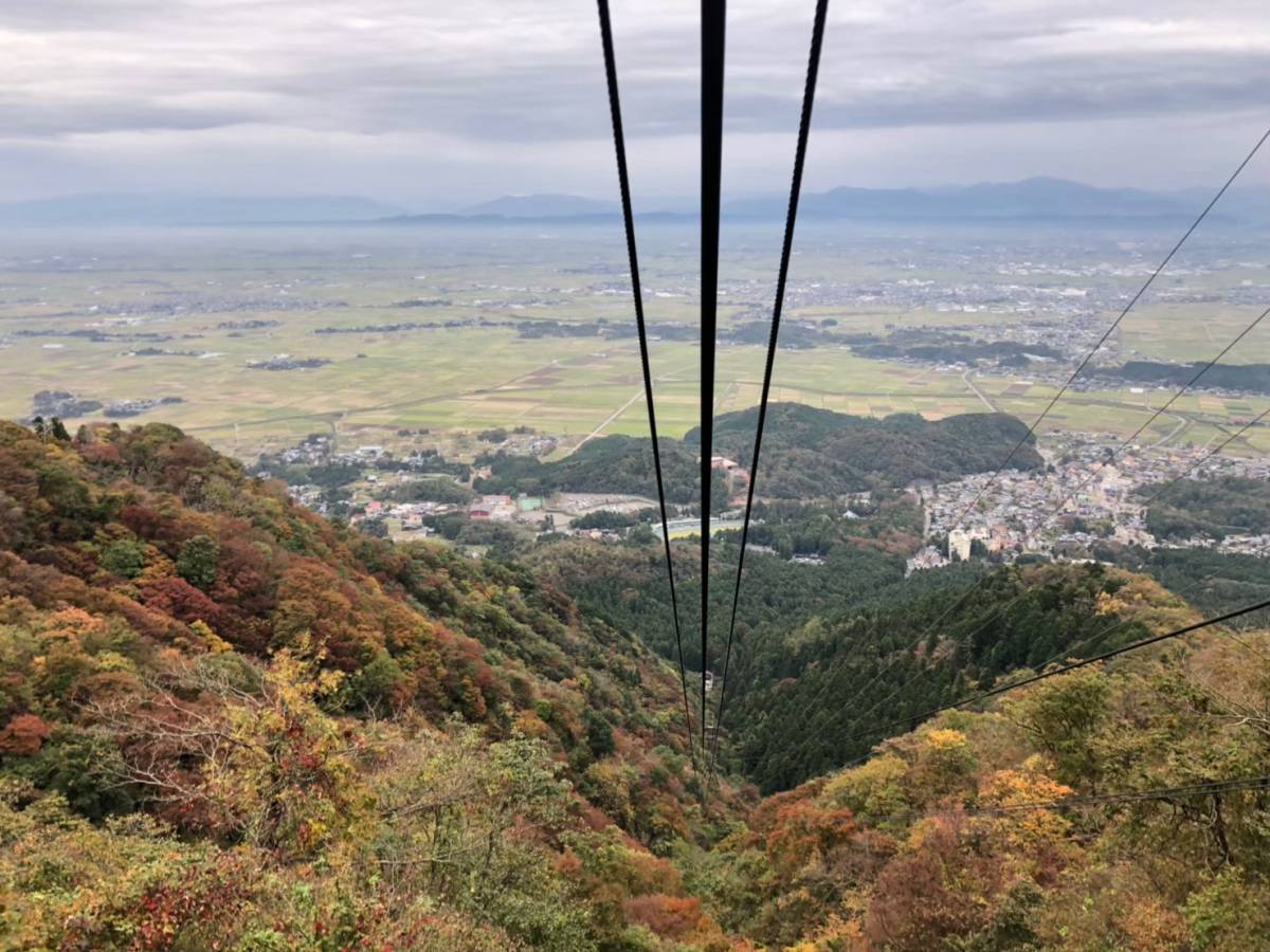 新潟の秋】弥彦の紅葉を電車で見に行く！ロープウェイも堪能  くまと梨